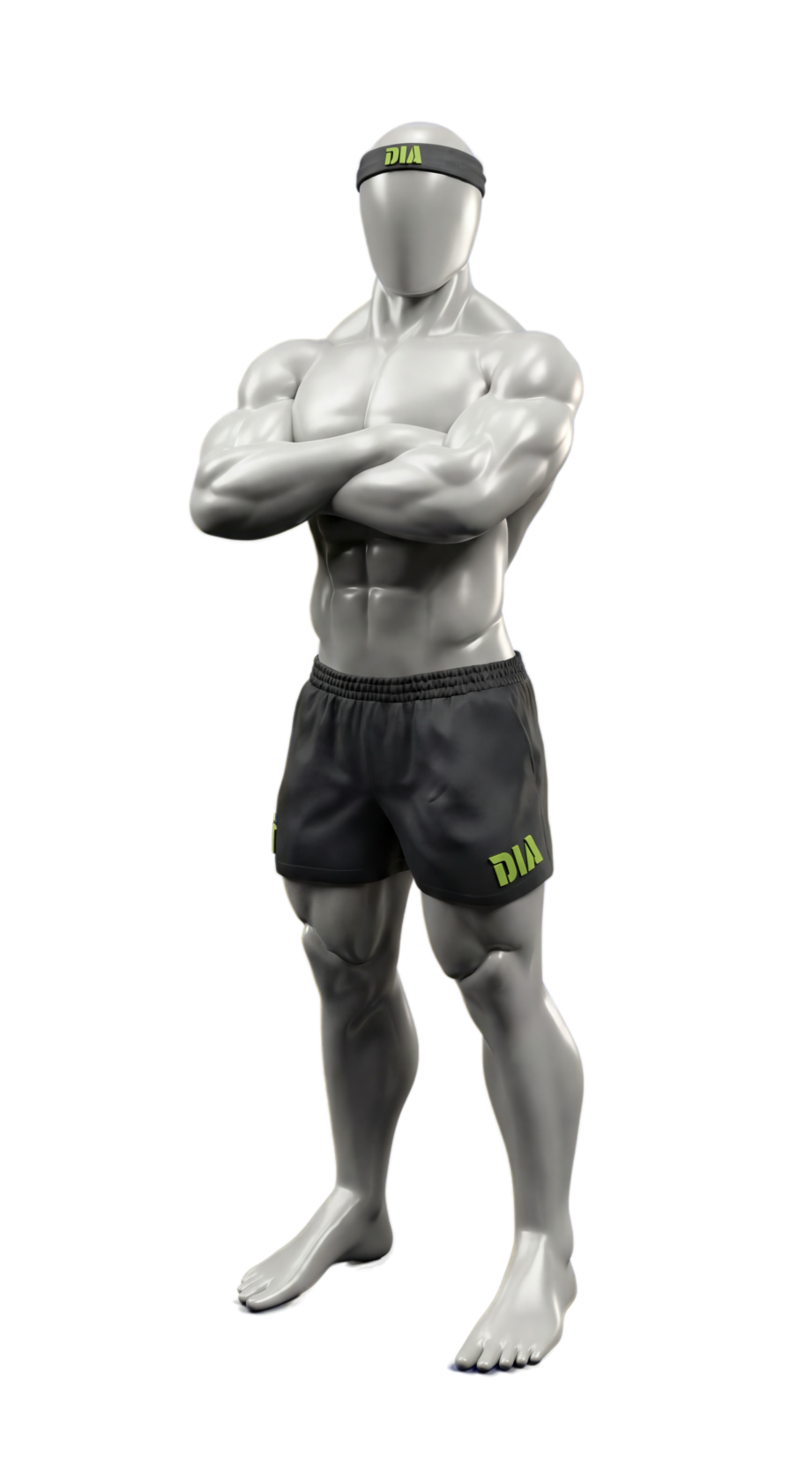 DIA Fitness 3D character posing